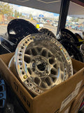 17x9 -38 KMC Grenade Crawl Beadlock Wheels Rims Custom 6x135 Ford F150 Raptor